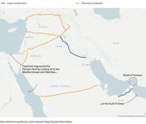 7خط لوله جدید می خواهند تنگه هرمز را دور بزنند/ وابستگی ها به این تنگه استراتژیک کاهش می یابد