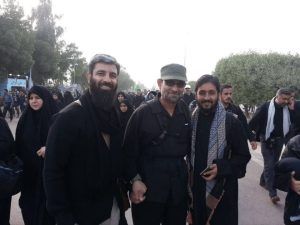 تصویر خندان فرماندهان شهید سردار پاکپور و سردار تنگسیری
