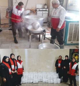 ثبت  خدمت‌ هلال‌احمر لرستان به بیش از ۱۰۵ هزار نفر در محرم و صفر