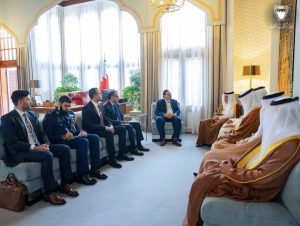 دیدار ولی‌عهد بحرین و رئیس سازمان اطلاعات نظامی پاکستان