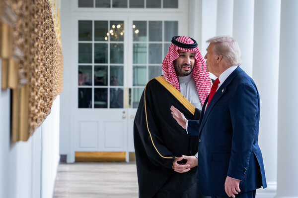 شبکه سی‌بی‌اس: ترامپ با بن سلمان درباره ایران گفت‌وگو می‌کند
