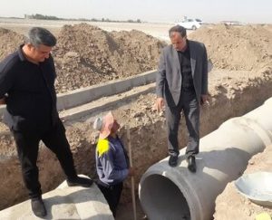 شهردار محمدیه روند اجرای پروژه‌های عمرانی را بررسی کرد