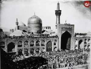 عکس/ مراسم روز عاشورا در حرم امام رضا (ع) در دوران قاجار