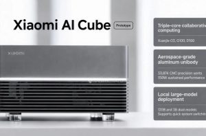 مینی پی‌سی شیائومی AI Cube با سه تراشه جدید XRING معرفی شد