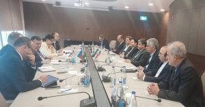 نشست استاندار اردبیل با معاون وزیر اقتصاد جمهوری آذربایجان