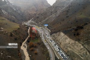 هشدار به مسافران؛ ترافیک سنگین در این جاده شمالی