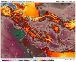 هشدار دمای ۵۰ درجه‌ای در چند استان؛ بارش‌های سیل‌آسا در راه ۲ استان - خبرگزاری مهر | اخبار ایران و جهان