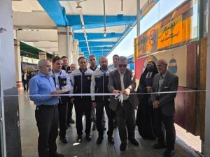 افتتاح نخستین اتاق سیگار متروی تهران در ایستگاه صادقیه + عکس