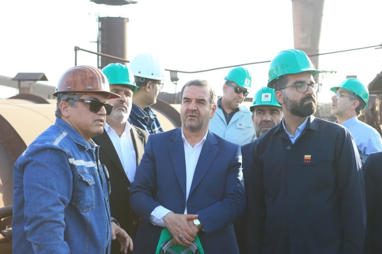 بازدید معاون وزیر دادگستری از فولاد خوزستان