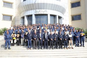 تجلیل از نمونه‌های برتر ایمنی شرکت توزیع نیروی برق استان سمنان در دومین گردهمایی «بهام»
