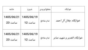 دانشگاه تهران درباره خوابگاه‌ها اطلاعیه داد