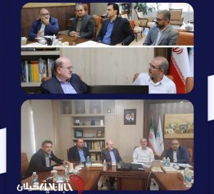 دیداری رسمی در سطح مدیریتی و دولتی برای پیشبرد پروژه‌های عمرانی در شهرستان لنگرود