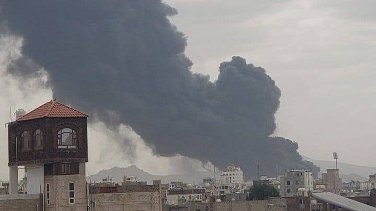 شنیده شدن صدای انفجار در شرق تعز
