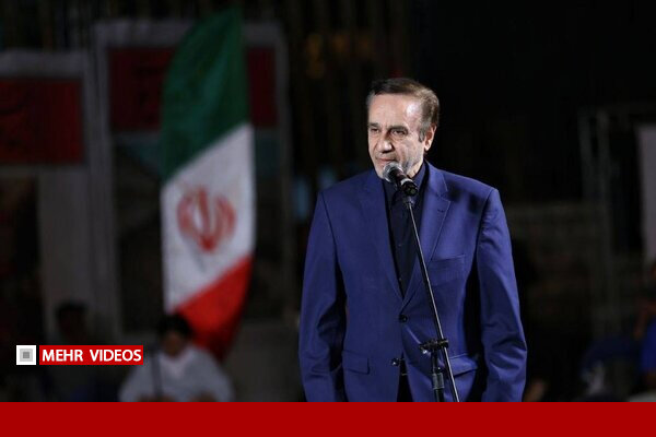 شهر خوانی گلریز در مراسم بزرگداشت هفته هنری بسیج - خبرگزاری مهر | اخبار ایران و جهان