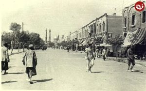 عکس/ خیابان اصلی شهر قم در حدود ۸۰ سال قبل