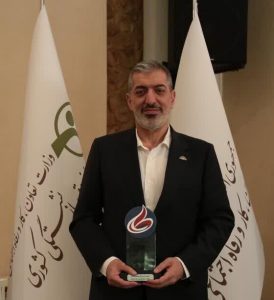 پتروشیمی مسجدسلیمان در میان شرکت‌های برتر حاکمیت شرکتی ؛ تجلیل از پیمان شاه‌اویسی در اجلاس هلدینگ صبا انرژی